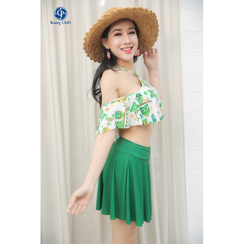 Bộ bơi bikini hai mảnh chân váy - Siêu HOT | BigBuy360 - bigbuy360.vn