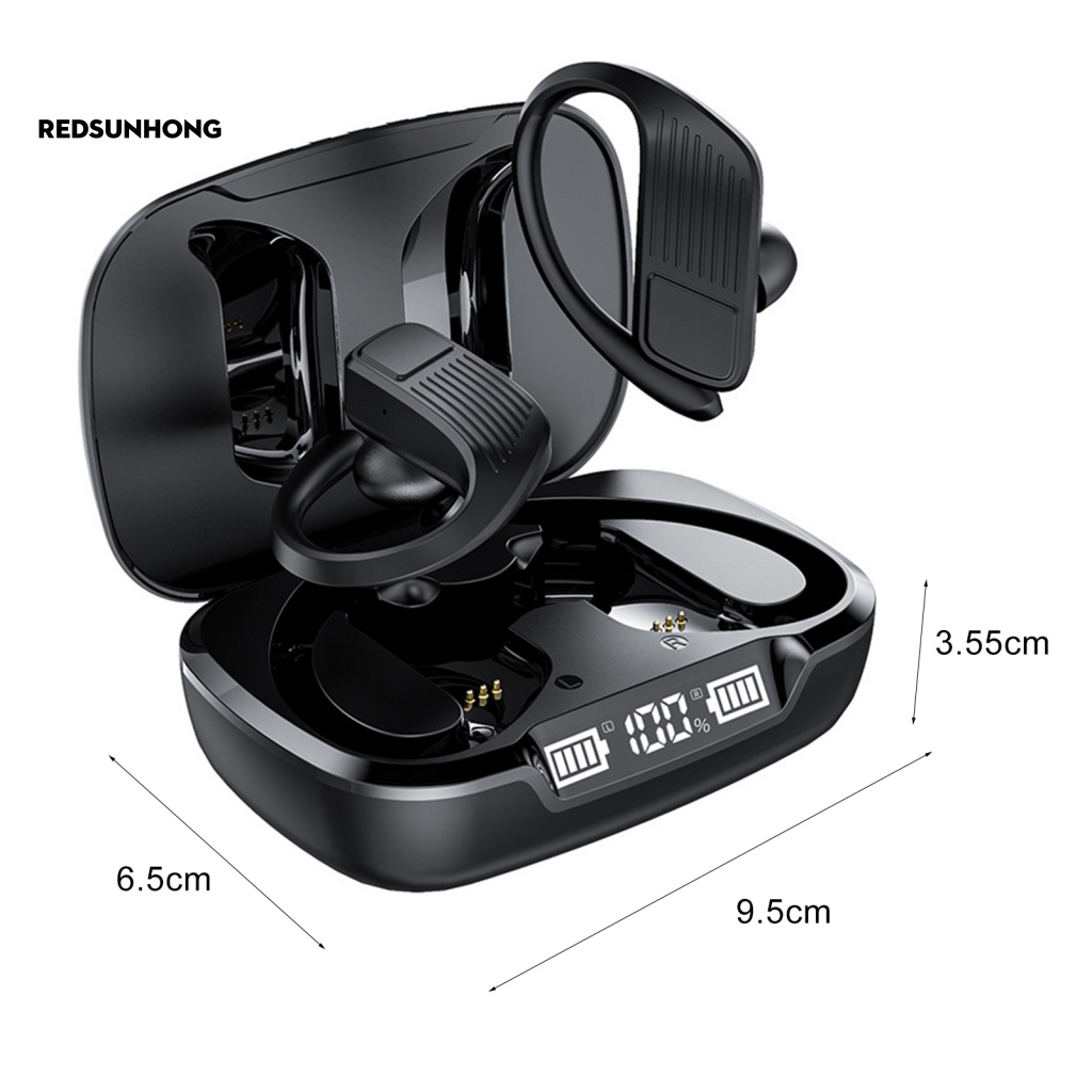 Tai Nghe T11-A Bluetooth 5.0 Hiệu Ứng Âm Thanh Nổi Có Móc Vành Tai