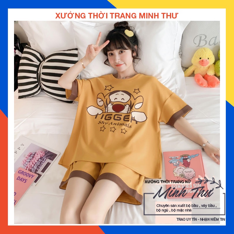 Đồ bộ nữ mặc nhà thời trang mới nhất - Chất liệu Cotton cao cấp - ( mã BC-01 )