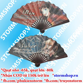 Quạt Vải Manga Anime