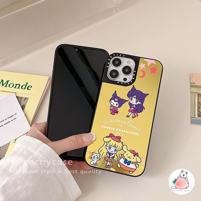 SANRIO Ốp Điện Thoại Mềm Chống Sốc In Hình Thủy Thủ Mặt Trăng Dễ Thương Cho iPhone 14 13 12 Pro Max 12pro 13pro 12promax