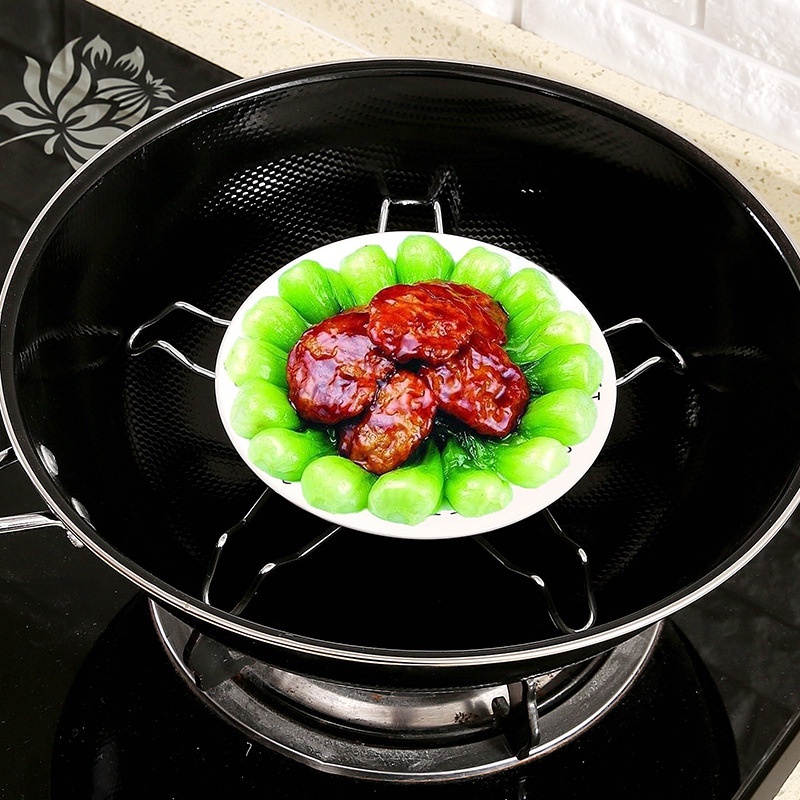 Rế hấp lót nồi hình ngôi sao inox cao cấp hấp bánh bao hâm thức ăn dễ dàng