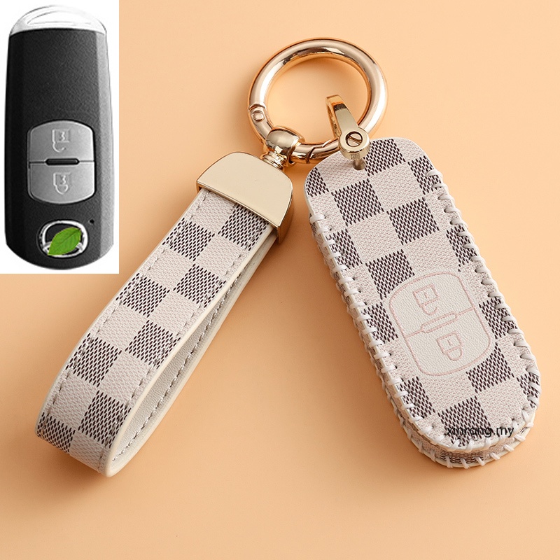 Vỏ Da Bảo Vệ Chìa Khóa Xe Hơi Mazda 3 CX4 CX5 6 CX8