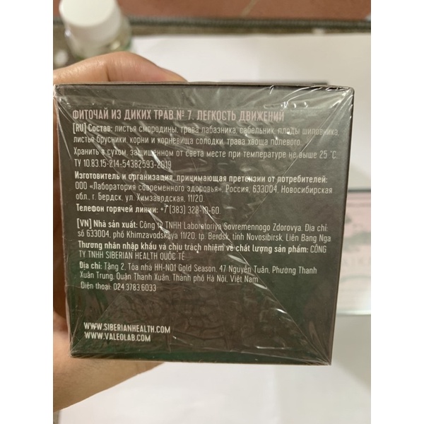 SBR Trà hỗ trợ xương khớp Siberi Nga