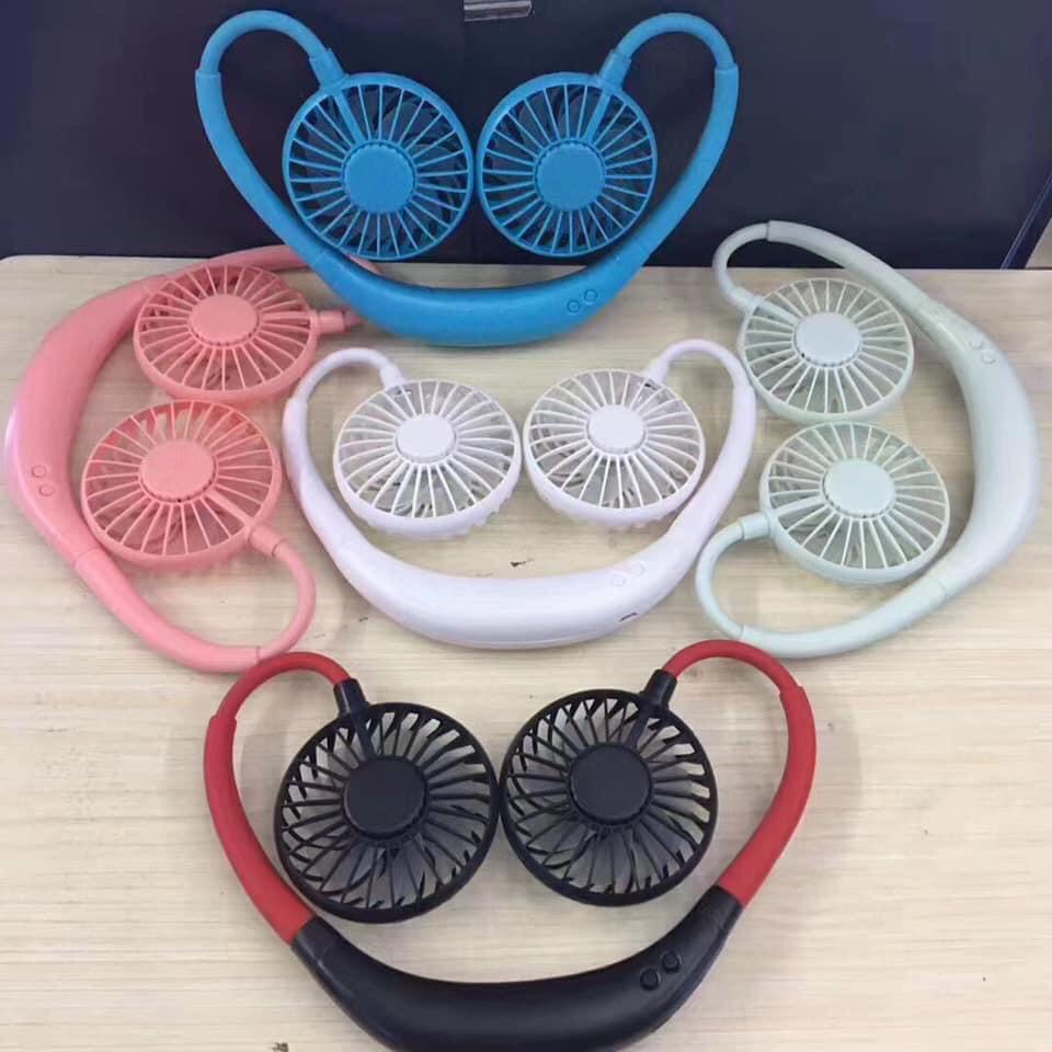[HOT] [FREESHIP] QUẠT ĐEO CỔ - QUẠT TÍCH ĐIỆN MINI ĐEO CỔ HOT HÈ 2020 | BigBuy360 - bigbuy360.vn