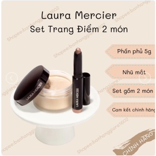 Set Sephora phấn phủ + nhũ mắt Laura Mercier (Bill Sephora)