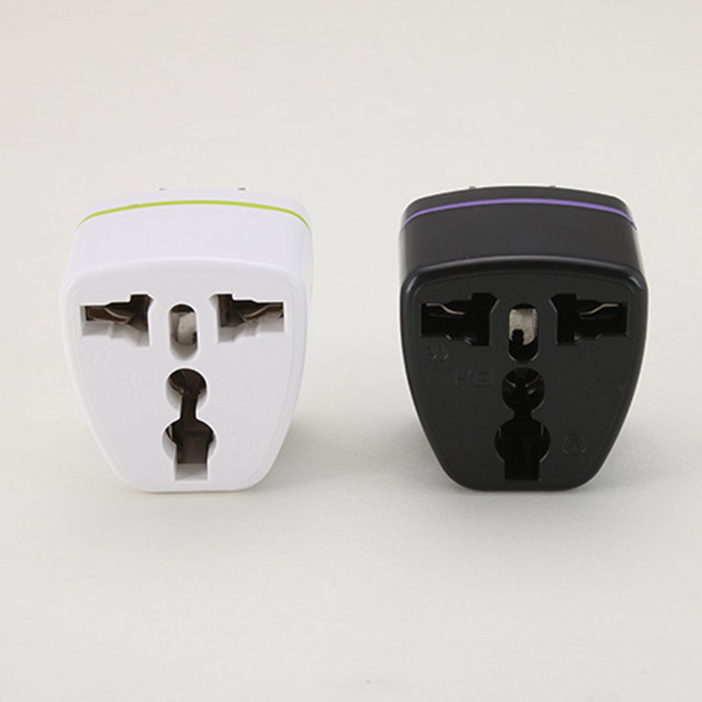 [CHOO] Universal UK AU EU To US Plug USA Europe Travel Wall AC Power Charger Outlet Adapter Converter 2 Flat Socket Pin