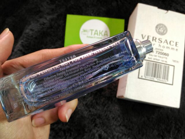 Nước hoa nam VERSACE POUR HOMME 100ml Fullseal-Tester | BigBuy360 - bigbuy360.vn