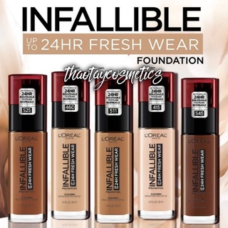 [Bản Mỹ] Kem nền LOreal Infallible 24 Hour Fresh Wear Foundation (30ml)