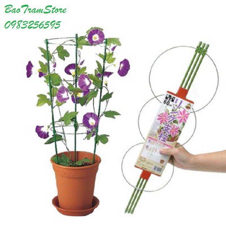 Bán sỉ Giá đỡ hoa hồng, hoa leo đa năng kích thước cao 45cm, đường kính 18cm hàng nhập khẩu, hàng chính hãng.