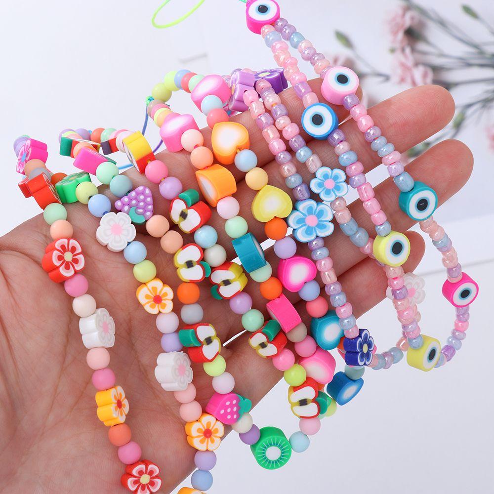 MYRONGVN Mobile Móc Chìa Khóa Bằng Đất Sét Mềm Phong Cách Bohemia