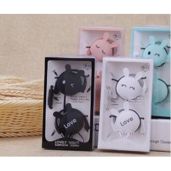 Tai nghe kẹp tai hình thú ngộ nghĩnh siêu đáng yêu KN211 - Tai nghe cho điện thoại, máy tính dễ thương KN313