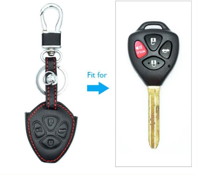 Bao da chìa khóa ô tô toyota Fortuner - Camry - Altis