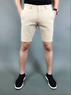 Quần short kaki nam form dai