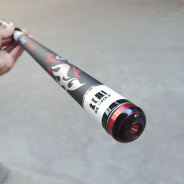Cần câu tay dài 7m2 5H Redwolf n1 hàng mỹ siêu nhẹ siêu bền y hình giá rẻ 9kka5rbal