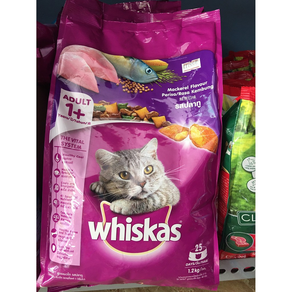 [Giao nhanh] Hạt Whiskas cho mèo gói 400g vị cá thu/cá biển/cá ngừ THƠM - NGON - GIÀU DINH DƯỠNG