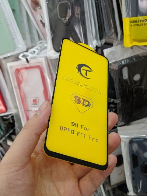 Cường lực 9D thế hệ mới cho Huawei Y9 Prime 2019 / Oppo F11 Pro dùng chung full màn bóng đẹp trơn mượt ôm màn 2.5D