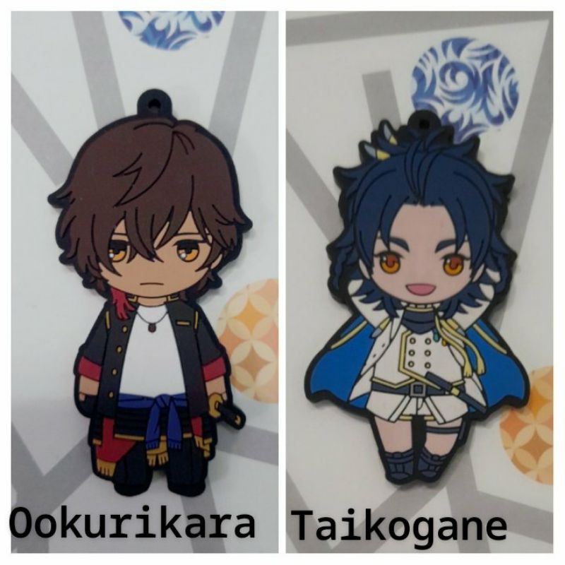 Đồng giá 30k/ 1 bé móc khóa nhựa dẻo Touken Ranbu