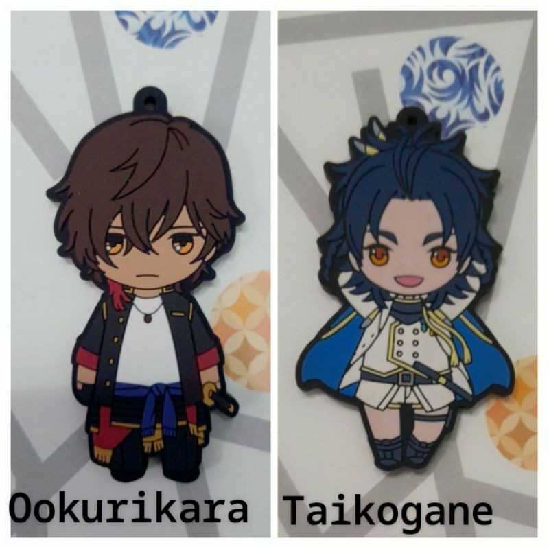 [Goods linh tinh] Đồng giá 30k/ 1 bé móc khóa nhựa dẻo Touken Ranbu