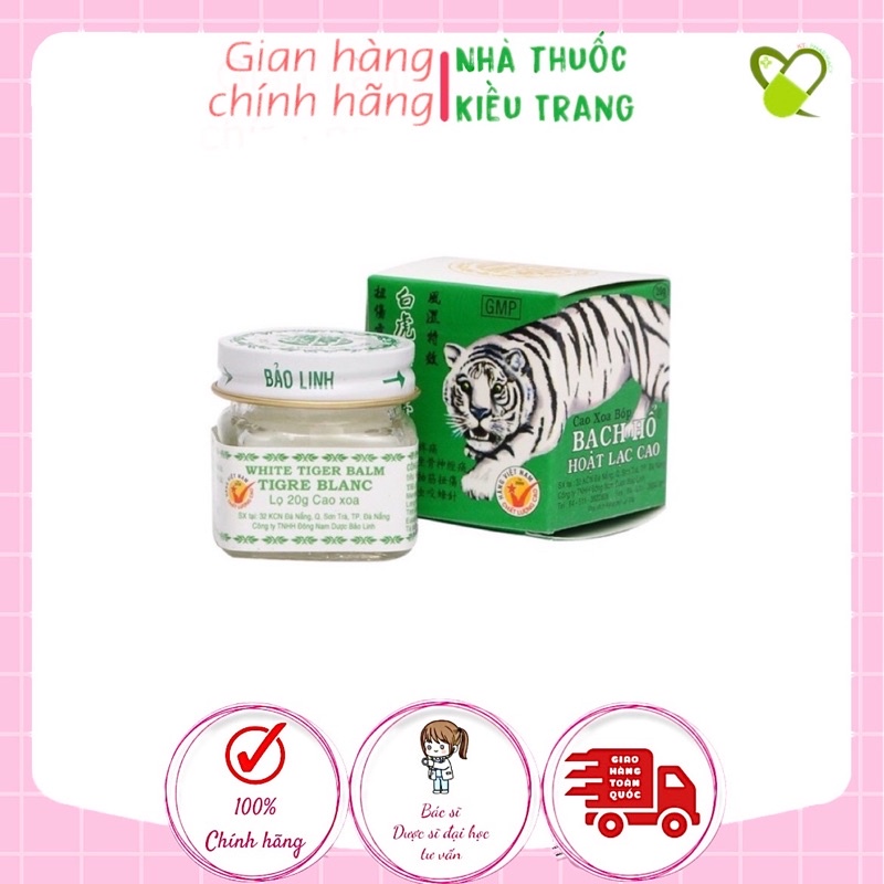 Dầu cù là Bạch Hổ Hoạt Lạc Cao