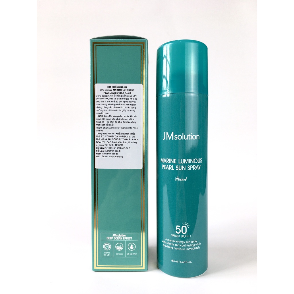 Xịt Chống Nắng JM Solution Luminous Sun Spray 180ml