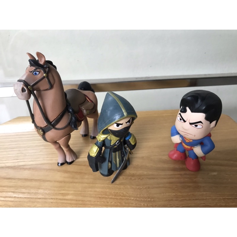 thanh lý bộ 3 tượng chất liệu nhựa cao su tổng hợp hãng Funko made in Vietnam