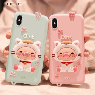 Ốp lưng Thú Cưng Dễ thương Cho Iphone11 ( LOFTER )