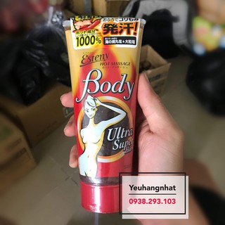 Esteny Body Hot Massage Gel giảm mỡ bụng Nhật Bản
