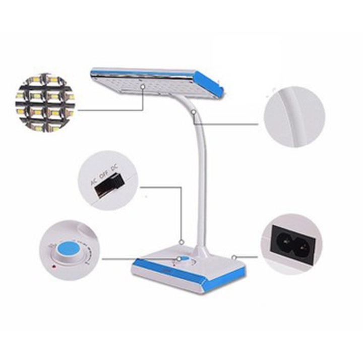 ĐÈN BÀN CHỐNG CẬN 6690C 52 Bóng Led