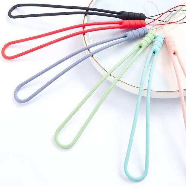Dây Đeo Điện Thoại Bằng Silicon Nhiều Màu 