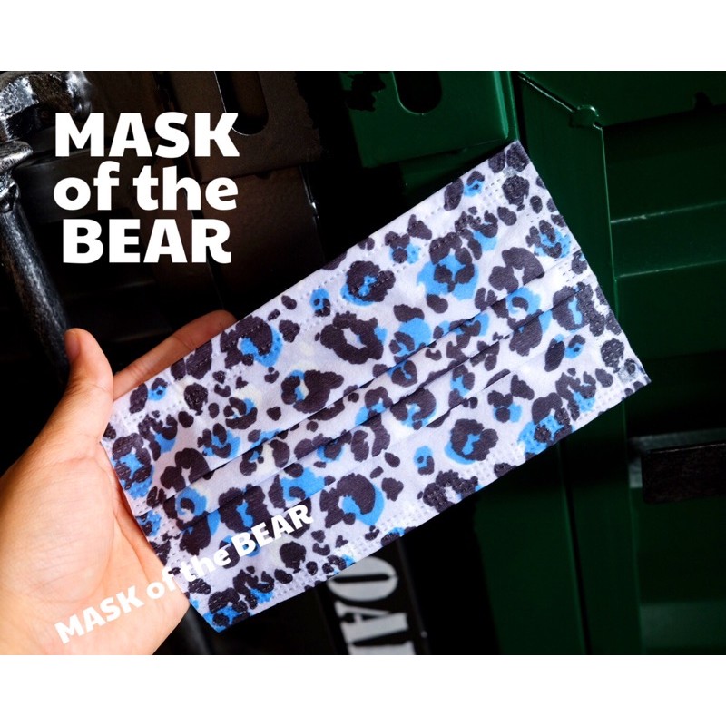 Khẩu trang hình da beo MASK of the BEAR | BigBuy360 - bigbuy360.vn