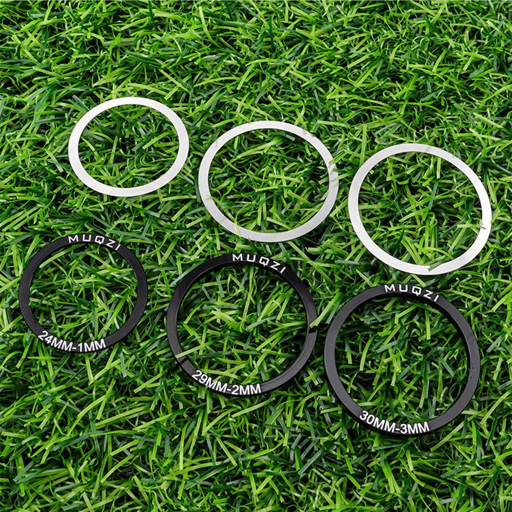 Set 6 Vòng Đệm Trục Khuỷu Bằng Thép Không Gỉ Cho Xe Đạp