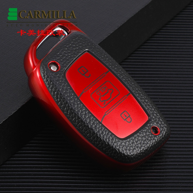 Bao Da TPU Đựng Chìa Khóa Xe Hơi Cho Hyundai Elantra HB20 I10 I20 I30 IX25 IX35 IX45 TUCSON