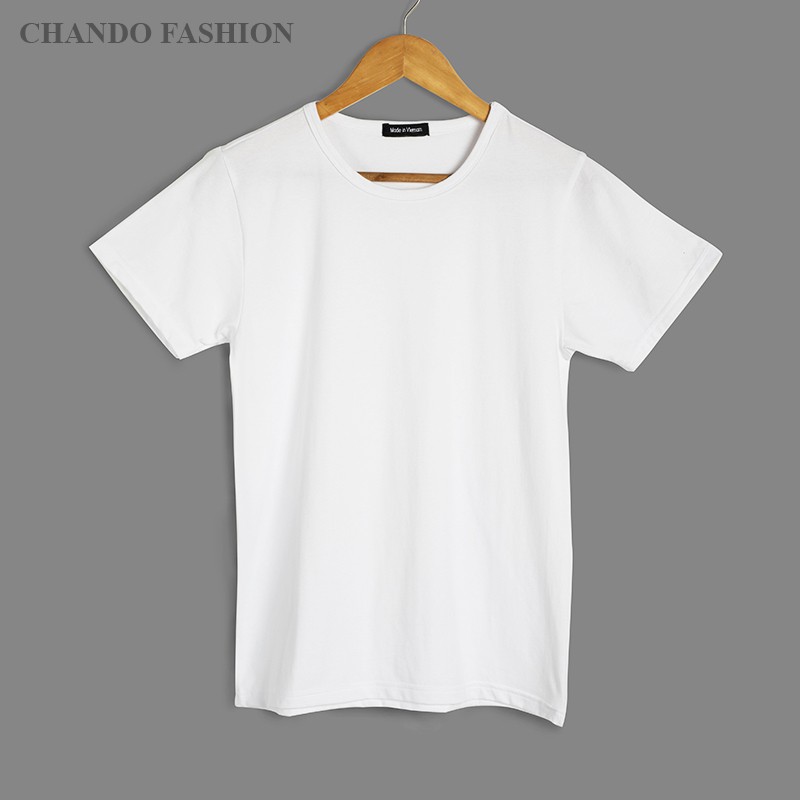 Áo thun nam cộc tay Chando chất vải cotton thấm hút mồ hôi tốt CD01 | BigBuy360 - bigbuy360.vn