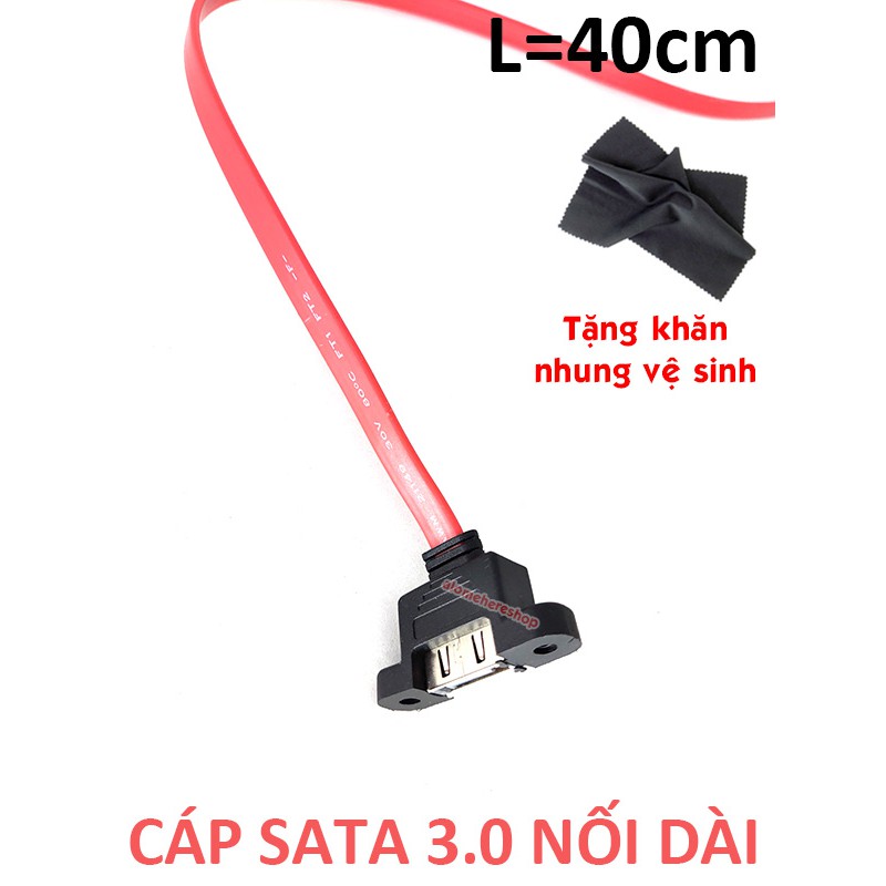 Cáp SATA 3.0 Nối Dài 40cm