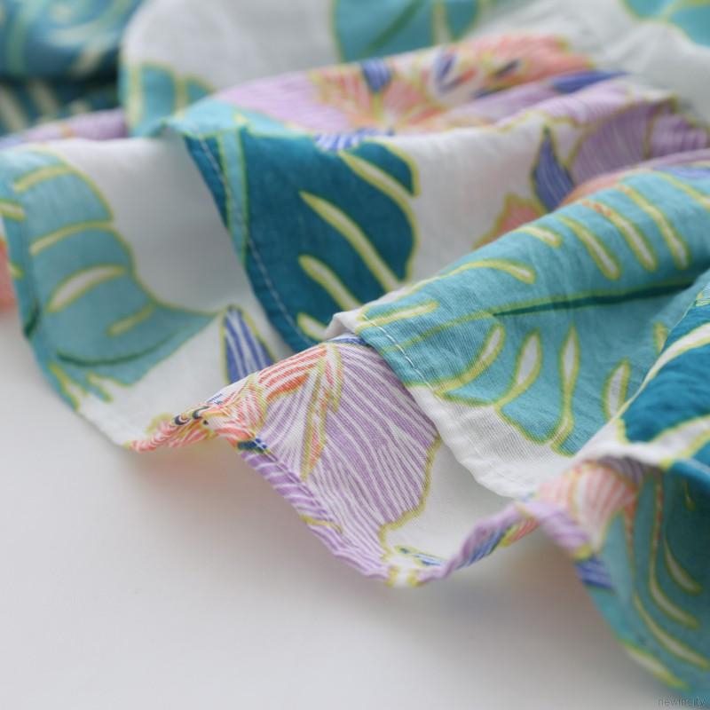 Đầm sát nách hoạ tiết hoa thiết kế ngọt ngào cho bé