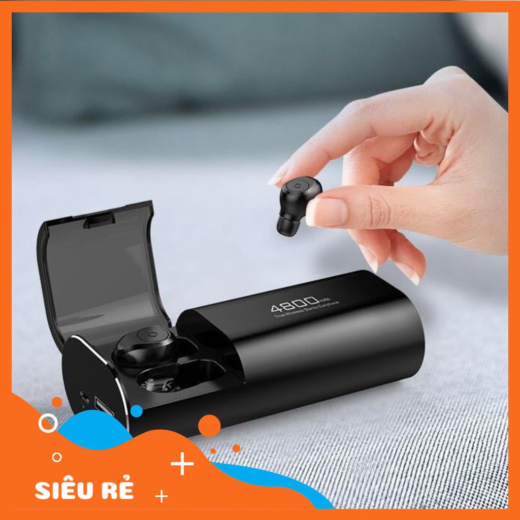 Tai nghe Bluetooth Không Dây Nhét Tai Kiêm Sạc Dự Phòng Amoi S11 TWS Nâng Cấp Hơn i7, i9, i12, F9, F9 Pro HiYouShop.02