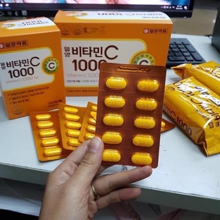 Vitamin C 1000mg Hàn Quốc – Bổ Sung Vitamin C Tăng Sức Đề Kháng, Giúp Đẹp Da, Trắng Da 200 Viên