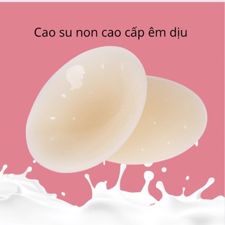 Miếng dán ngực silicon có keo có BIGSIZE kèm hộp BRABOX