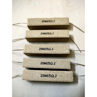 5 con điện trở sứ 15om 20w