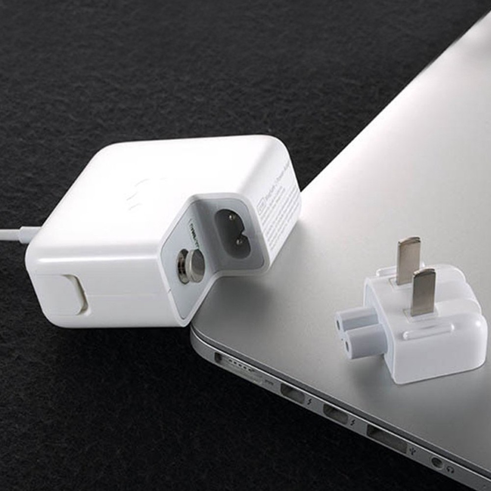 Đầu Chuyển 2 Chấu Chân Gấp Dẹt Sạc MacBook/ iPad