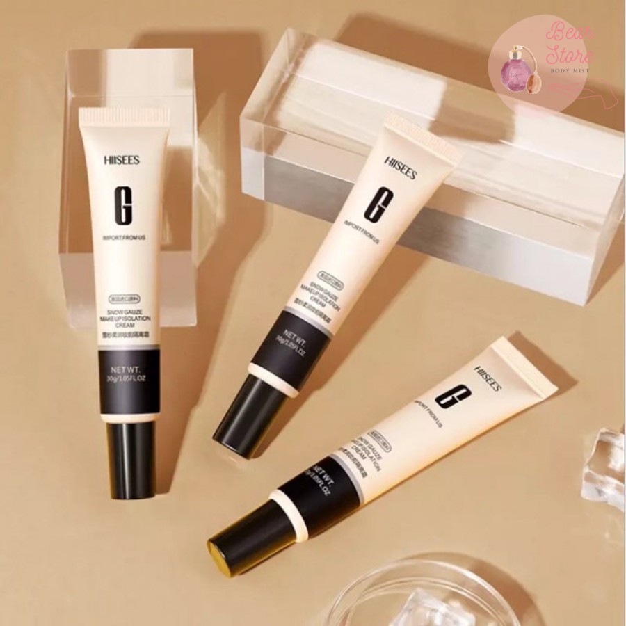 Kem Nền Che Khuyết Điểm Hiisees Dạng Tuýp Nội Địa Trung Cao Cấp Thần Thánh 30gram