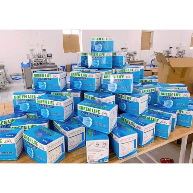 Khẩu trang giấy kháng khuẩn GREEN LIFE