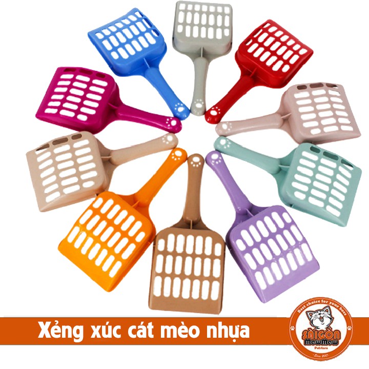 Xẻng xúc cát mèo [Giao màu ngẫu nhiên]