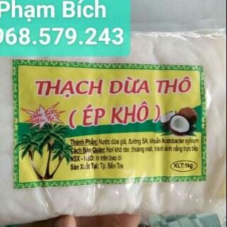Combo 5 ký thạch dừa và 40k hương dừa