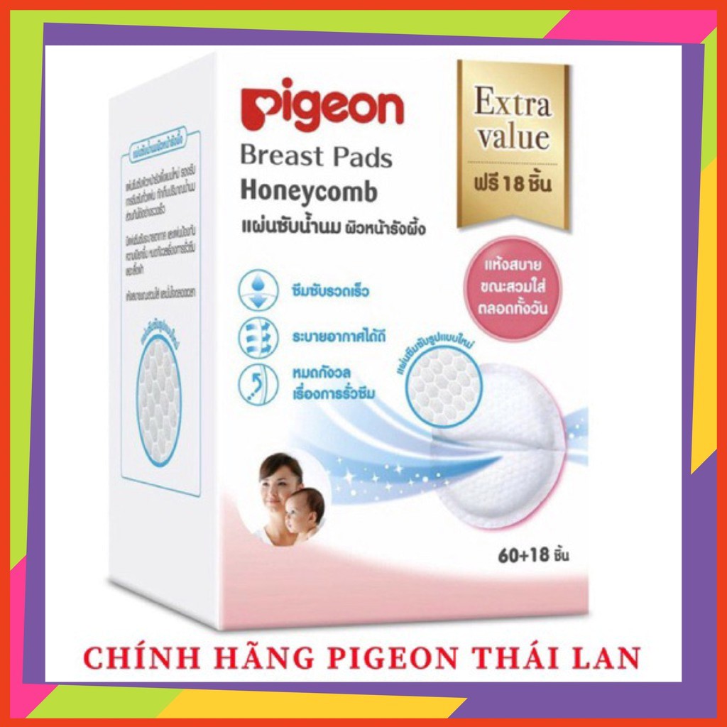 Miếng lót thấm sữa Pigeon Thái Lan ngăn rớt sữa