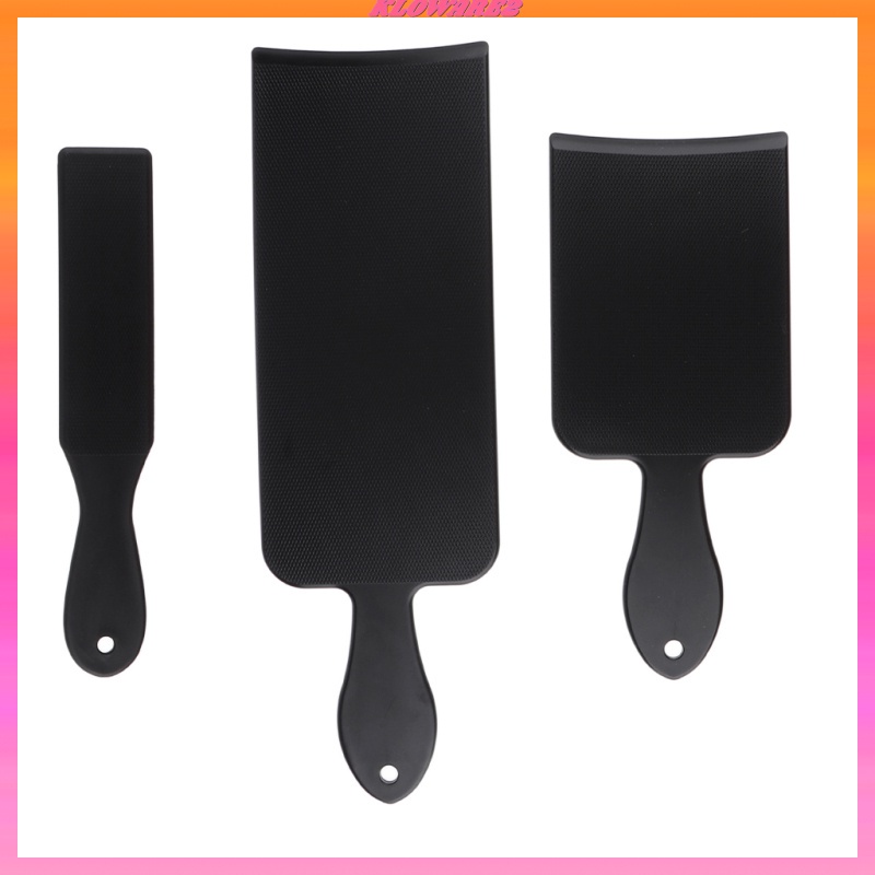 Bảng nhuộm màu bắt sáng loại lớn màu đen không có răng làm tóc dành cho salon