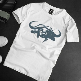 Áo thun Cotton Unisex - 12 Con Giáp - Tuổi sửu - Logo đầu trâu