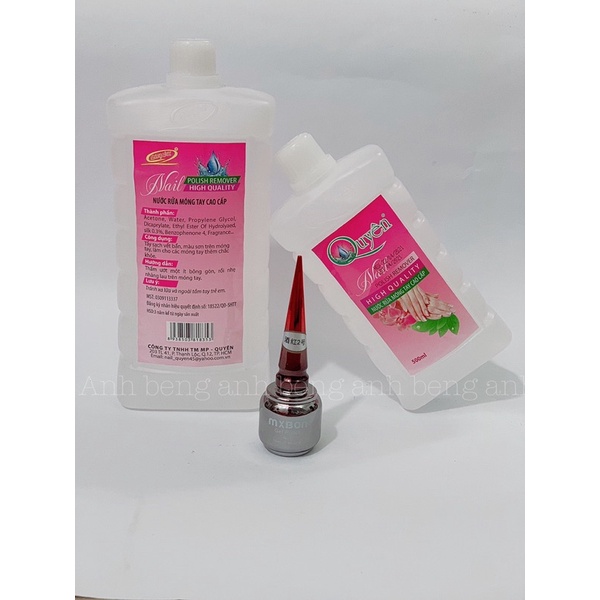 Axiton nước rửa móng,nước ủ phá sơn gel Acetone. ☄️FRESHIP☄️