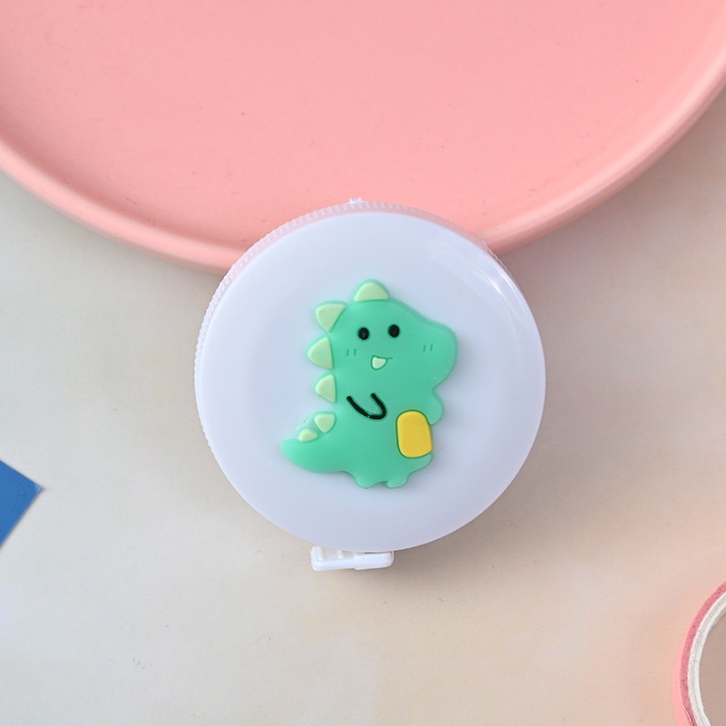 Thước Dây Cuộn Mini Rút Tự Động Hoạt Hình Dễ Thương